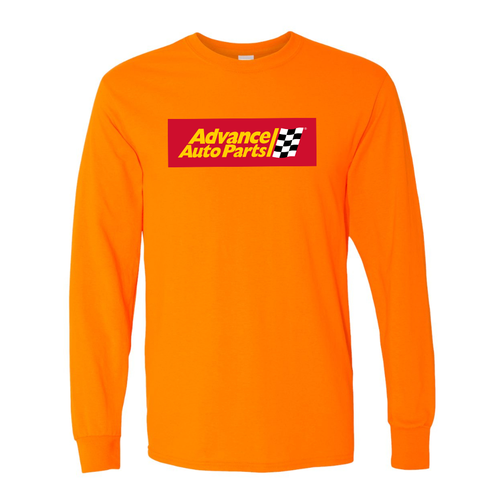 Men's Advance Auto Parts Logo Gildan Heavy Cotton Long Sleeve T-Shirt