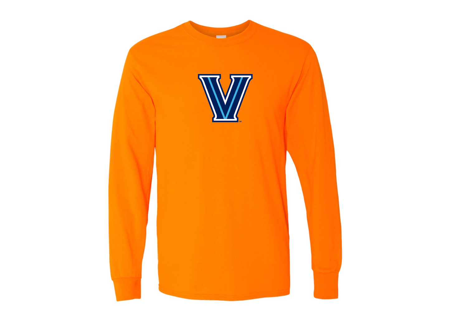 Men's Villanova Wildcats Gildan Heavy Cotton Long Sleeve T-Shirt