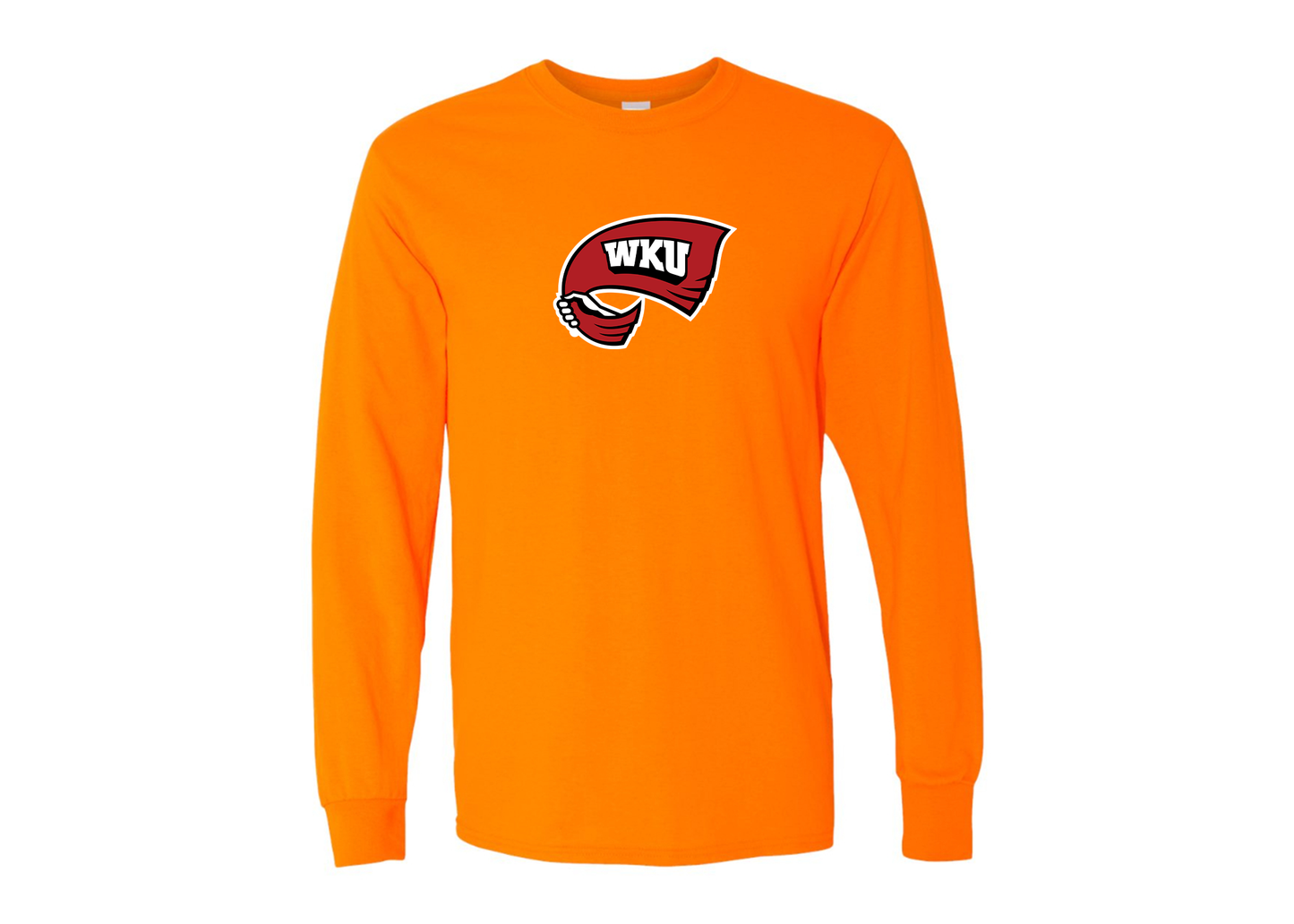 Men's Western Kentucky Hilltoppers Gildan Heavy Cotton Long Sleeve T-Shirt
