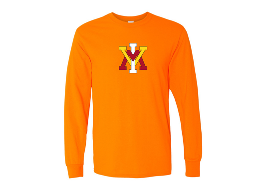 Men's VMI Keydets Gildan Heavy Cotton Long Sleeve T-Shirt