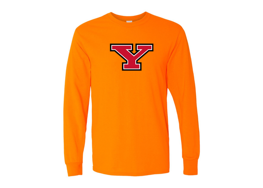 Men's Youngstown State Penguins Gildan Heavy Cotton Long Sleeve T-Shirt