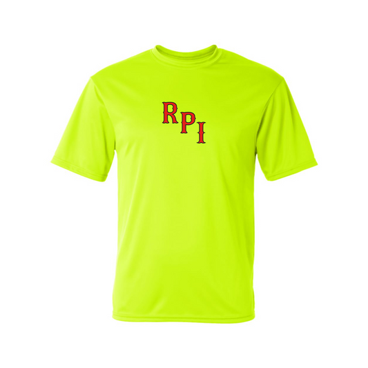 Men's RPI Engineers Logo Polyester T-Shirt