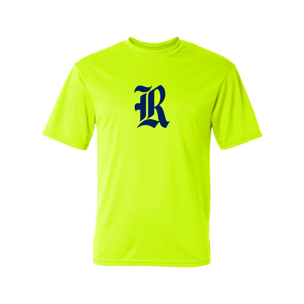 Men's Rice Owls Logo Polyester T-Shirt