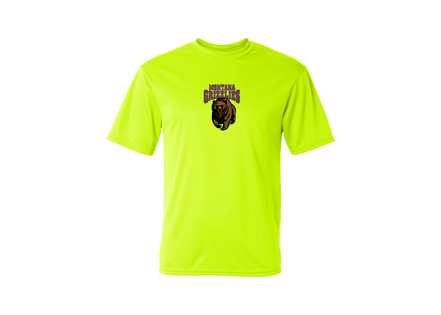 Men's Montana Grizzliesl Polyester T-Shirt