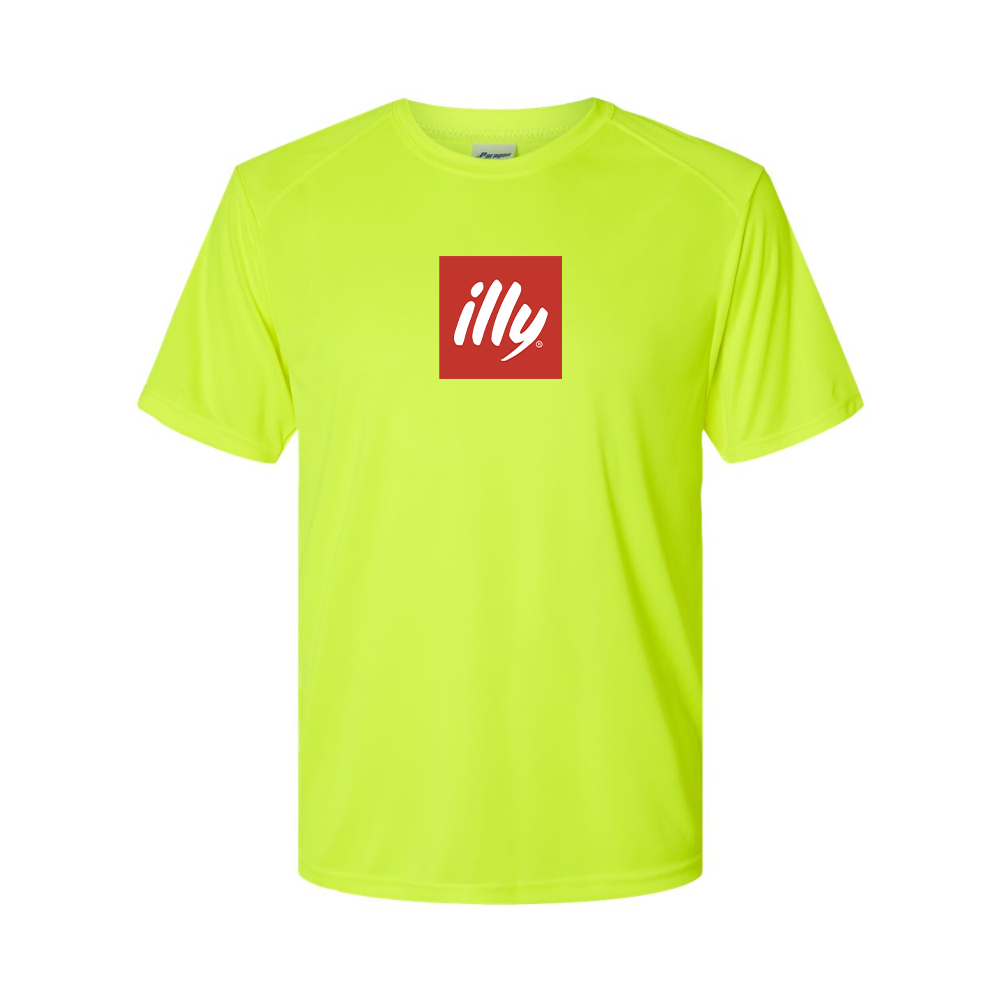 Men's Illy Logo Polyester T-Shirt