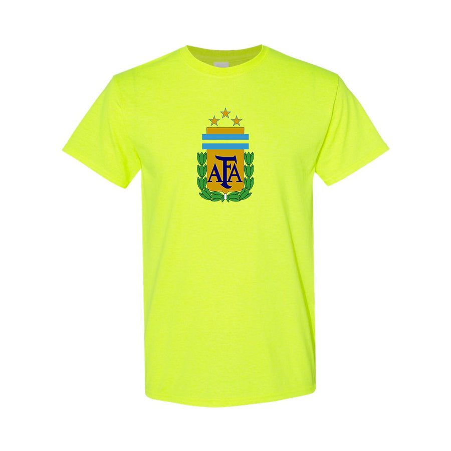 Youth Kids Argentina National Soccer Team Cotton T-Shirt