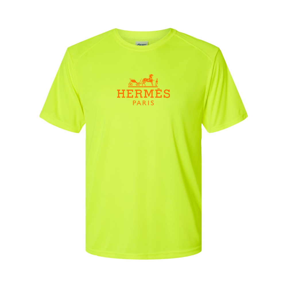 Men's Hermès Logo Polyester T-Shirt