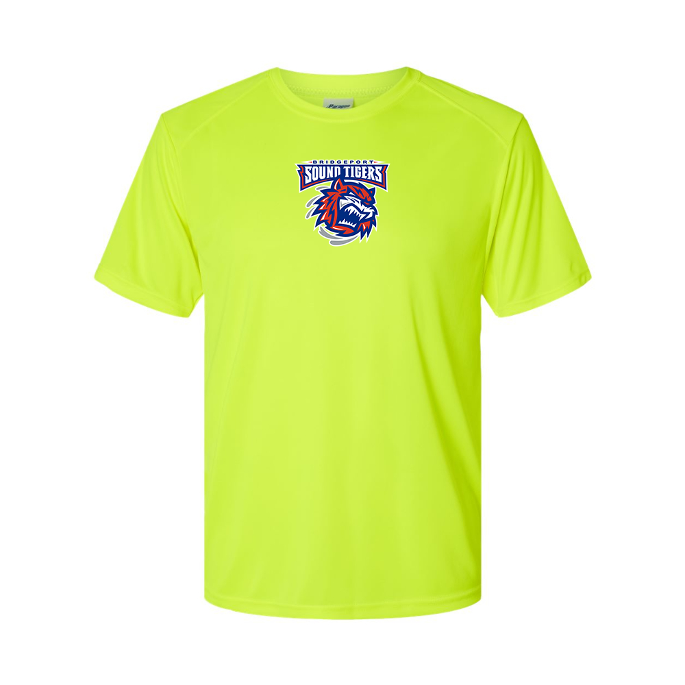 Men's Bridgeport Sound Tigers Logo Polyester T-Shirt