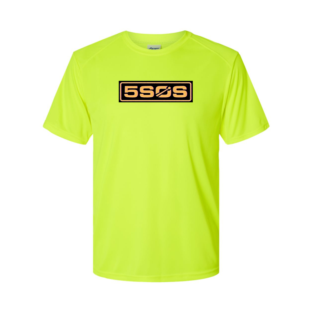 Men's 5sos Logo Polyester T-Shirt