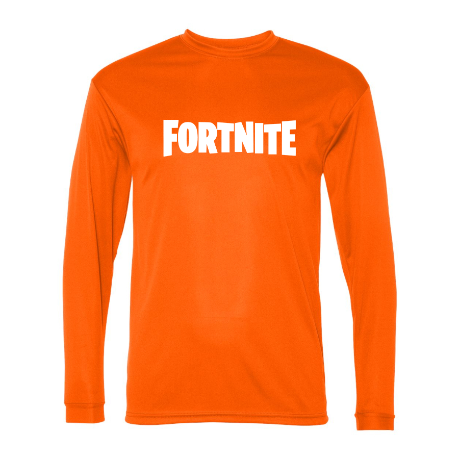 Men’s Fortnite Battle Royale Game- C2 Sport - Polyester Long Sleeve T-Shirt - 5104