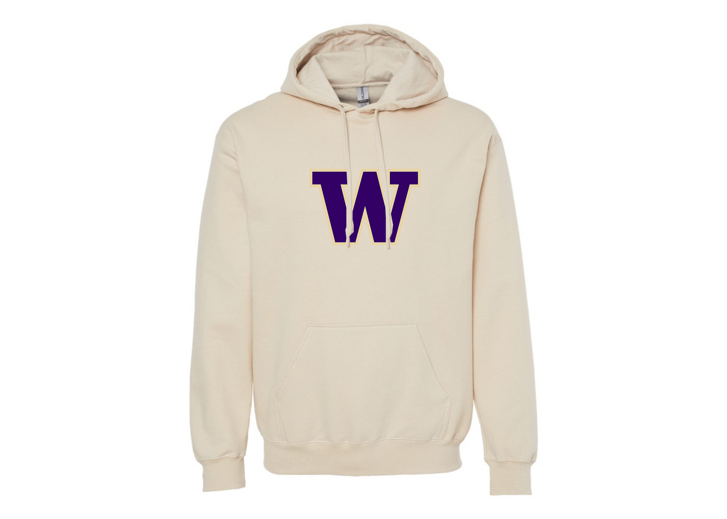 Men's Washington Huskies Softstyle Midweight Hooded Sweatshirt