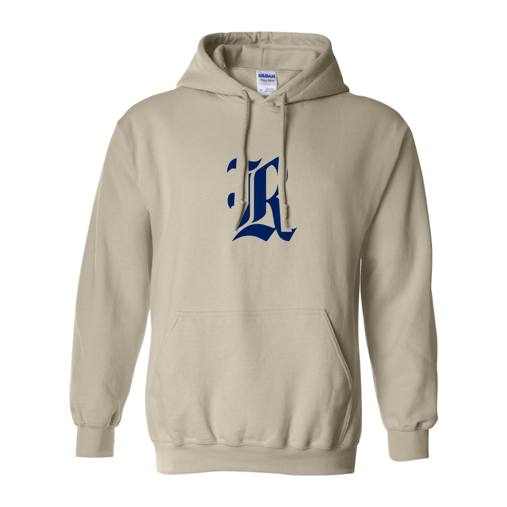 Men's Rice Owls Logo Gildan  Heavy Blend Hooded Sweatshirt