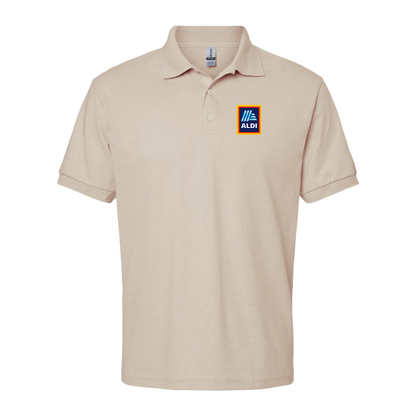 Men's Aldi Logo Gildan Dry Blend Jersey Polo