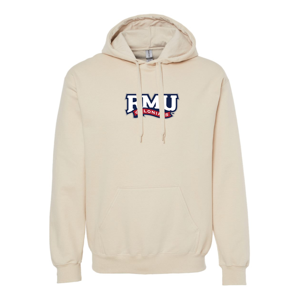 Men's Robert Morris Colonials Logo Softstyle Midweight Hooded Sweatshirt