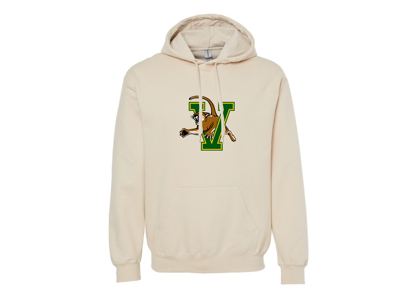 Men's Vermont Catamounts Softstyle Midweight Hooded Sweatshirt