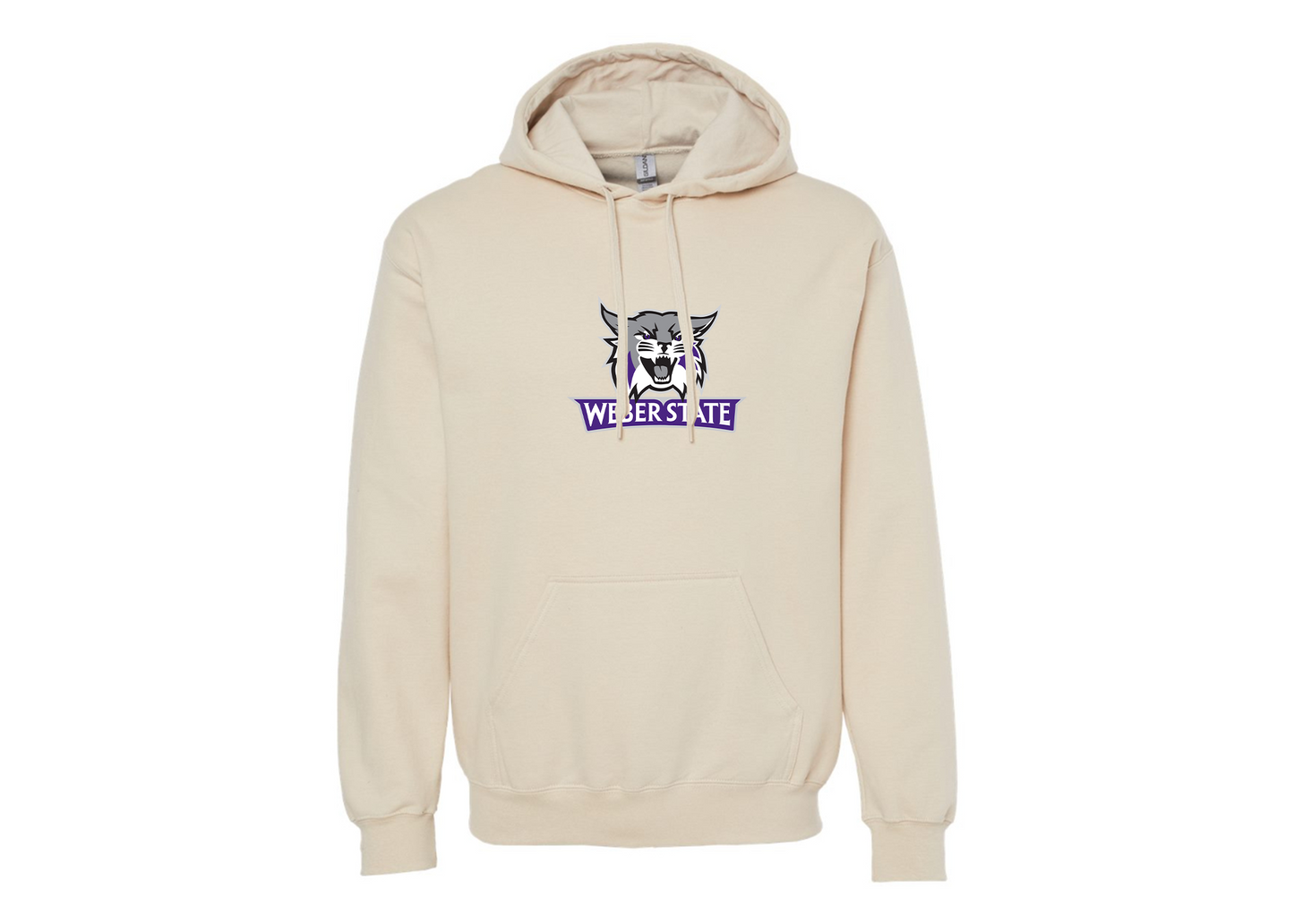 Men's Weber State Wildcats Softstyle Midweight Hooded Sweatshirt