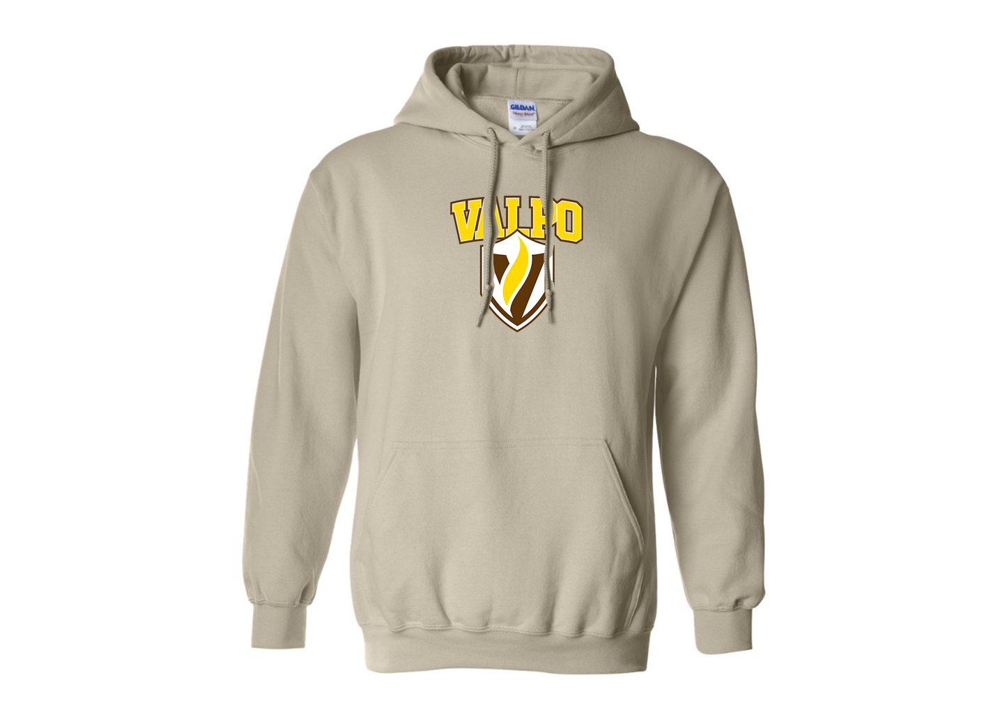 Men's Valparaiso Crusaders Gildan  Heavy Blend Hooded Sweatshirt