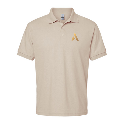 Men's Accor Golden Logo Gildan Dry Blend Jersey Polo