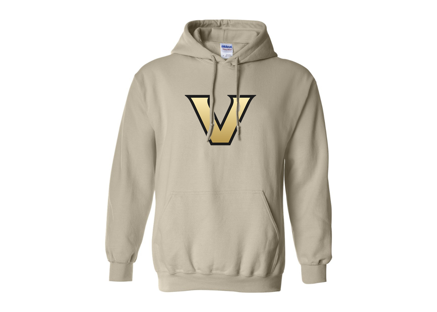 Men's Vanderbilt Commodores Gildan  Heavy Blend Hooded Sweatshirt
