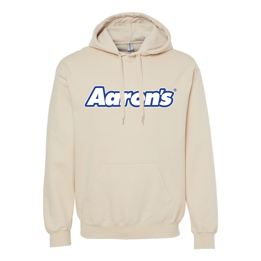 Men's Aaron_s Logo Softstyle Midweight Hooded Sweatshirt