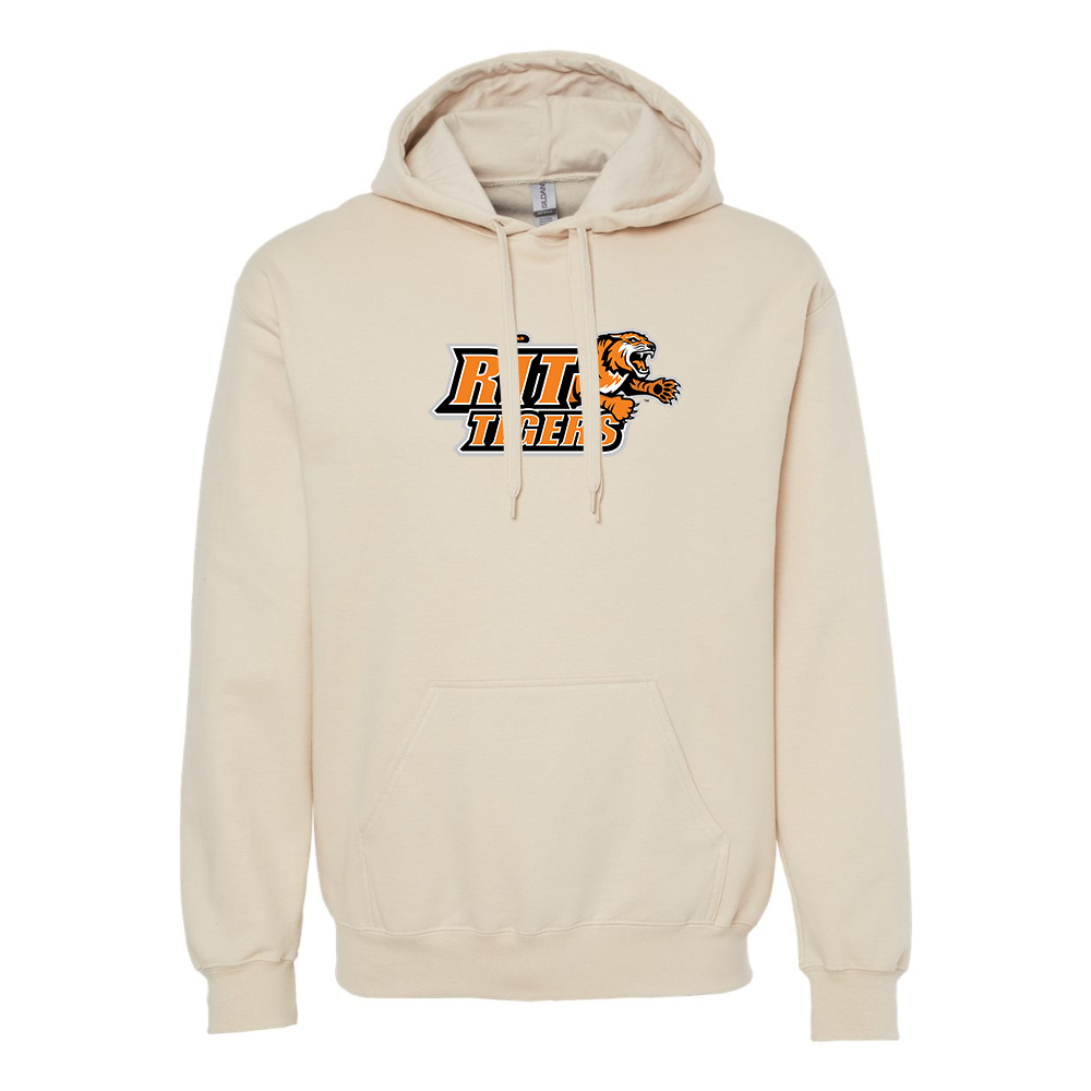 Men's RIT Tigers Logo Softstyle Midweight Hooded Sweatshirt
