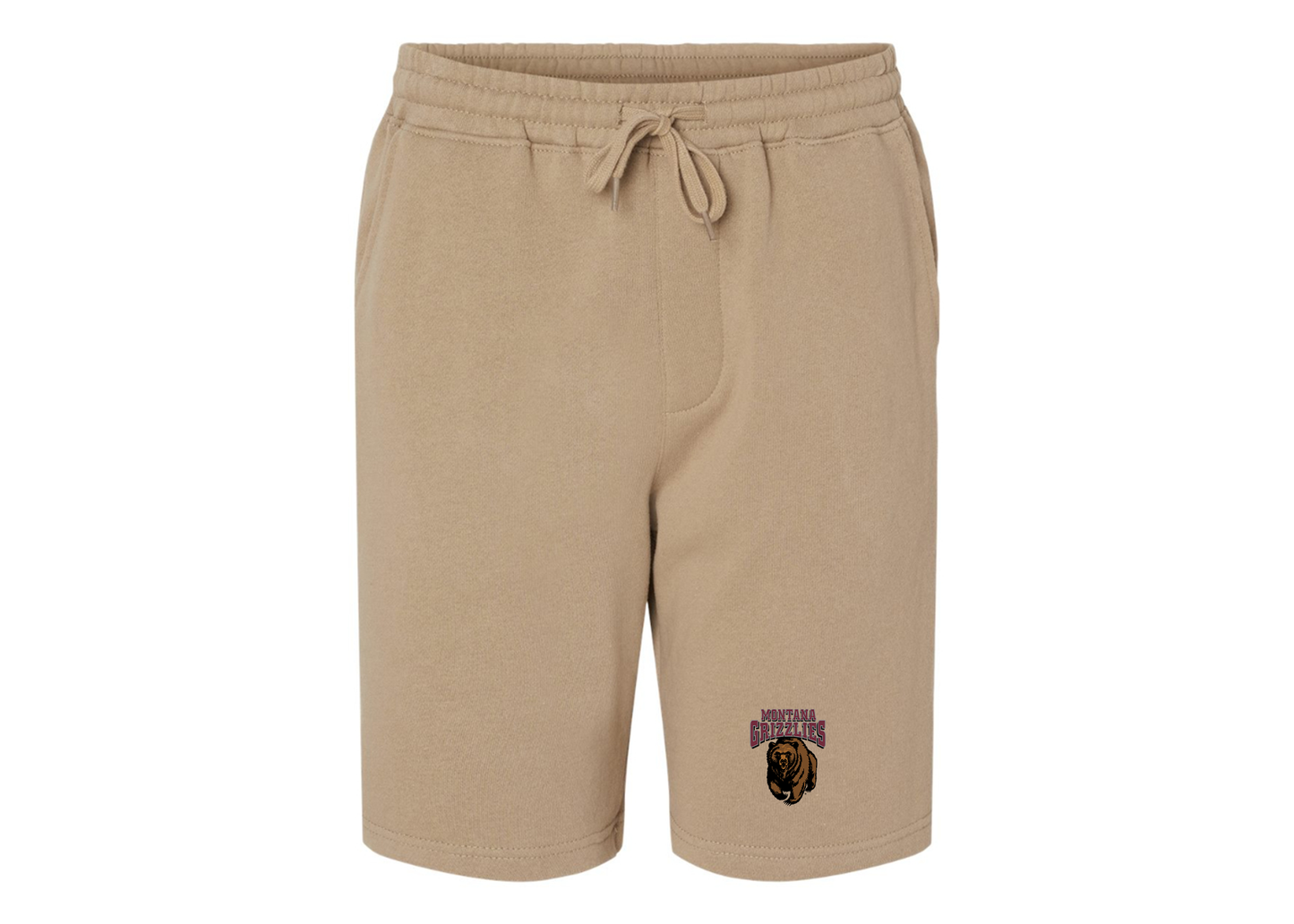 Men's Montana Grizzliesl Independent Trading Co Midweight Fleece Shorts