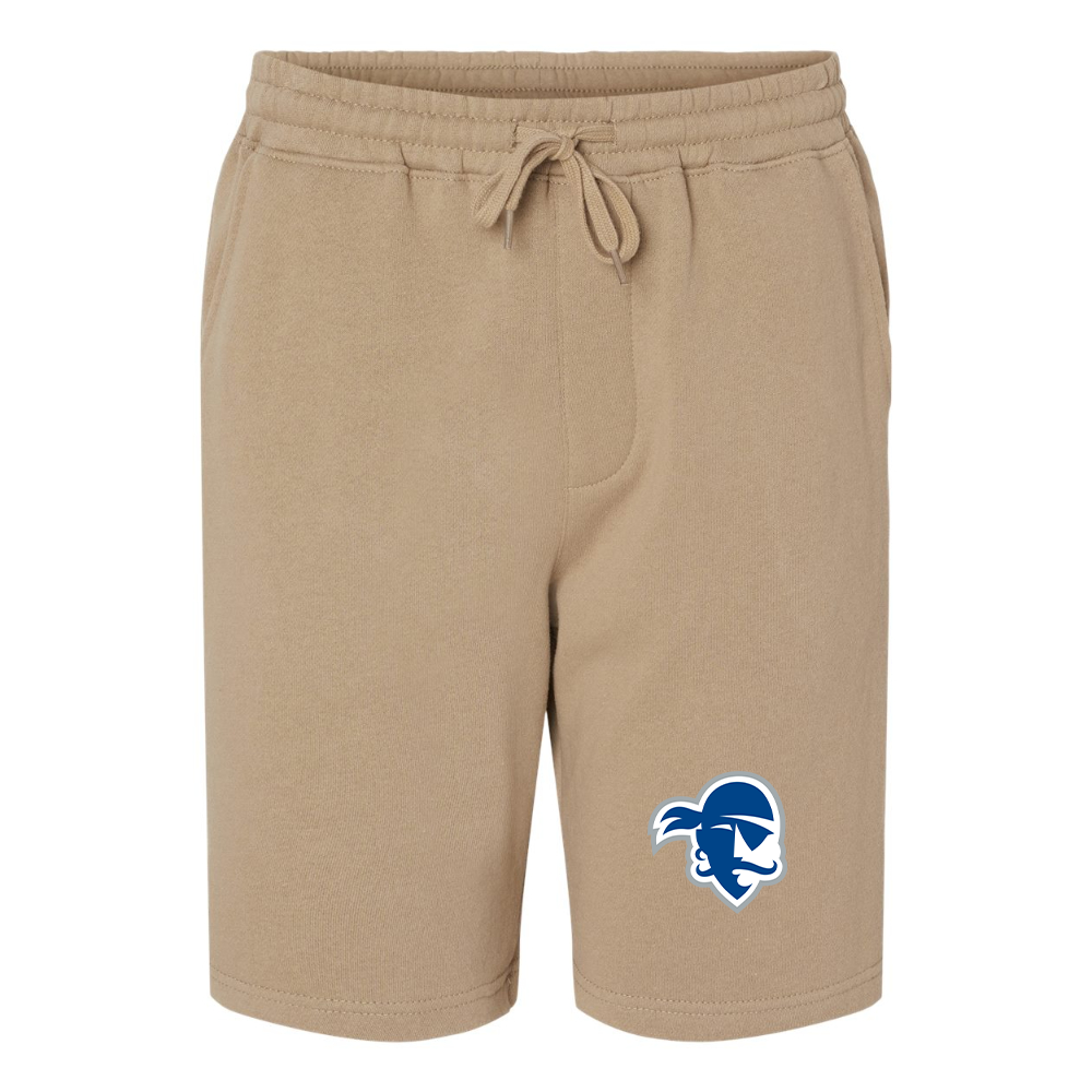 Men's Seton Hall Pirates Logo Independent Trading Co Midweight Fleece Shorts