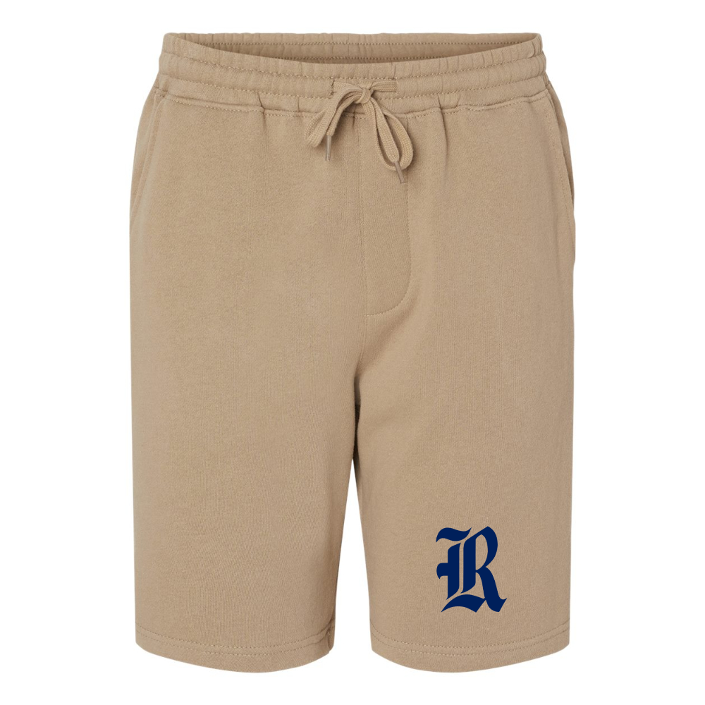 Men's Rice Owls Logo Independent Trading Co Midweight Fleece Shorts