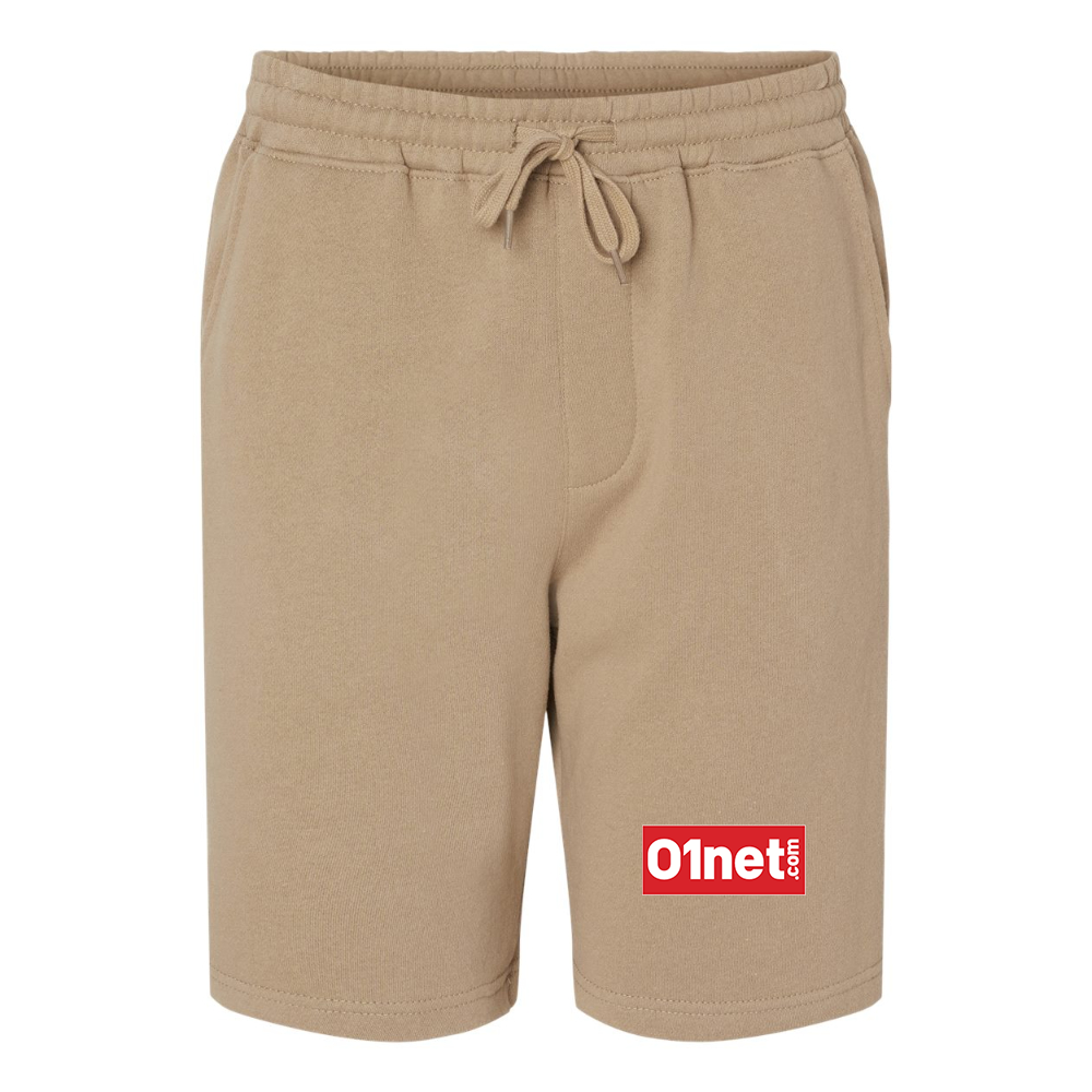 Men's 01net Logo Independent Trading Co Midweight Fleece Shorts