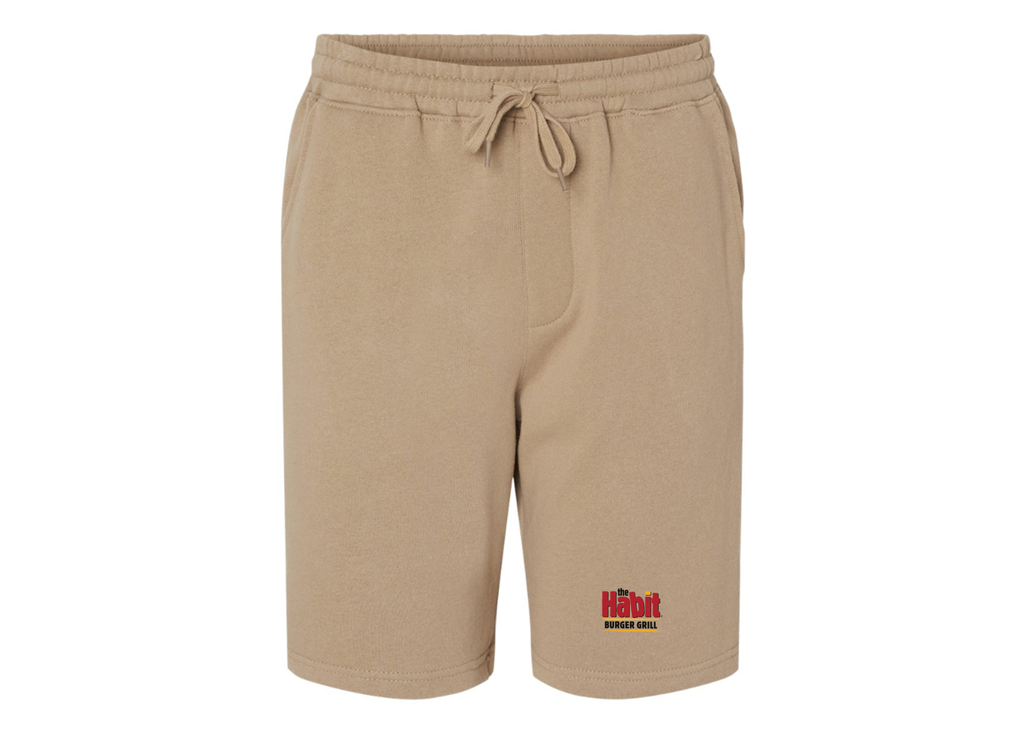 Men's The Habit Burger Grill Independent Trading Co Midweight Fleece Shorts