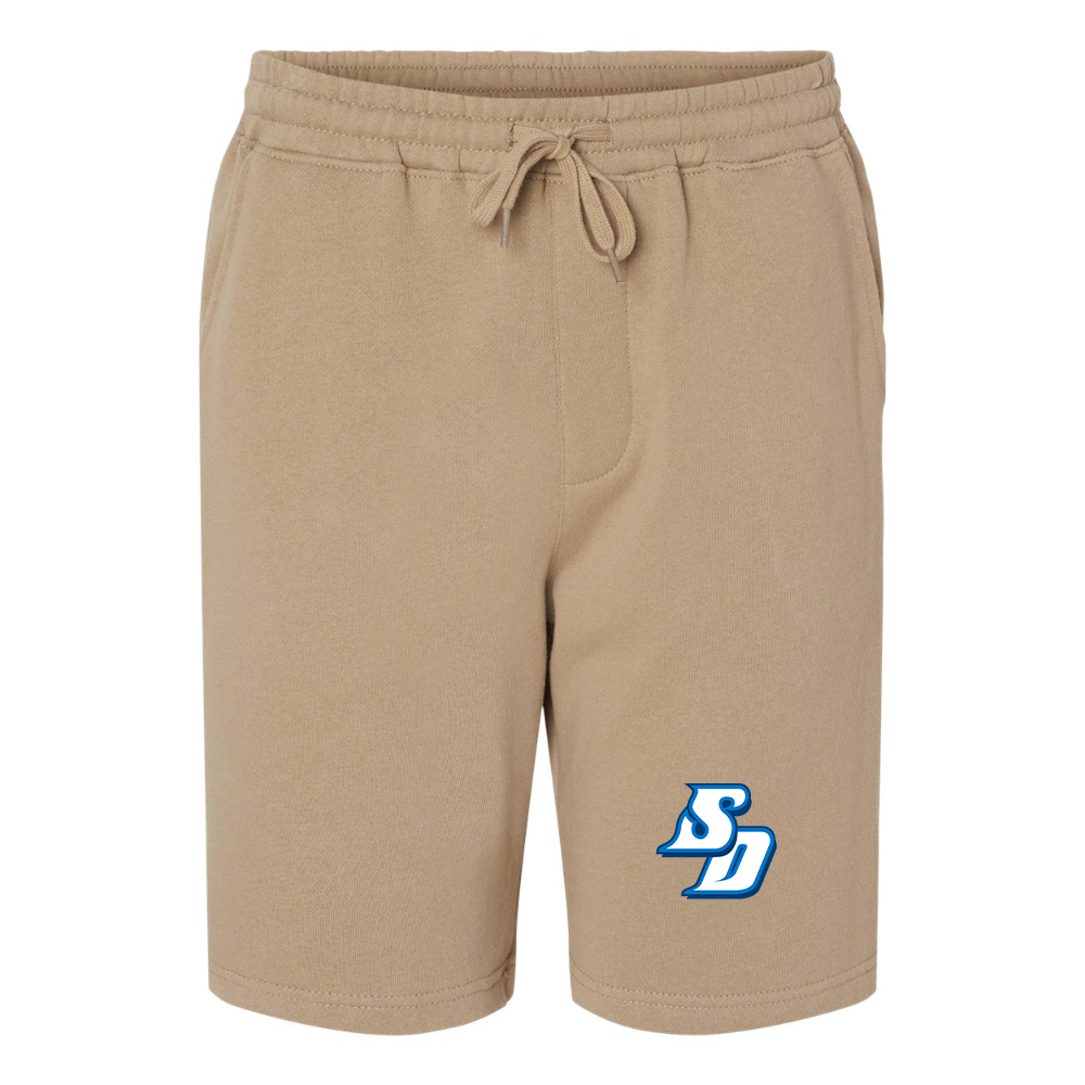 Men's San Diego Toreros Logo Independent Trading Co Midweight Fleece Shorts