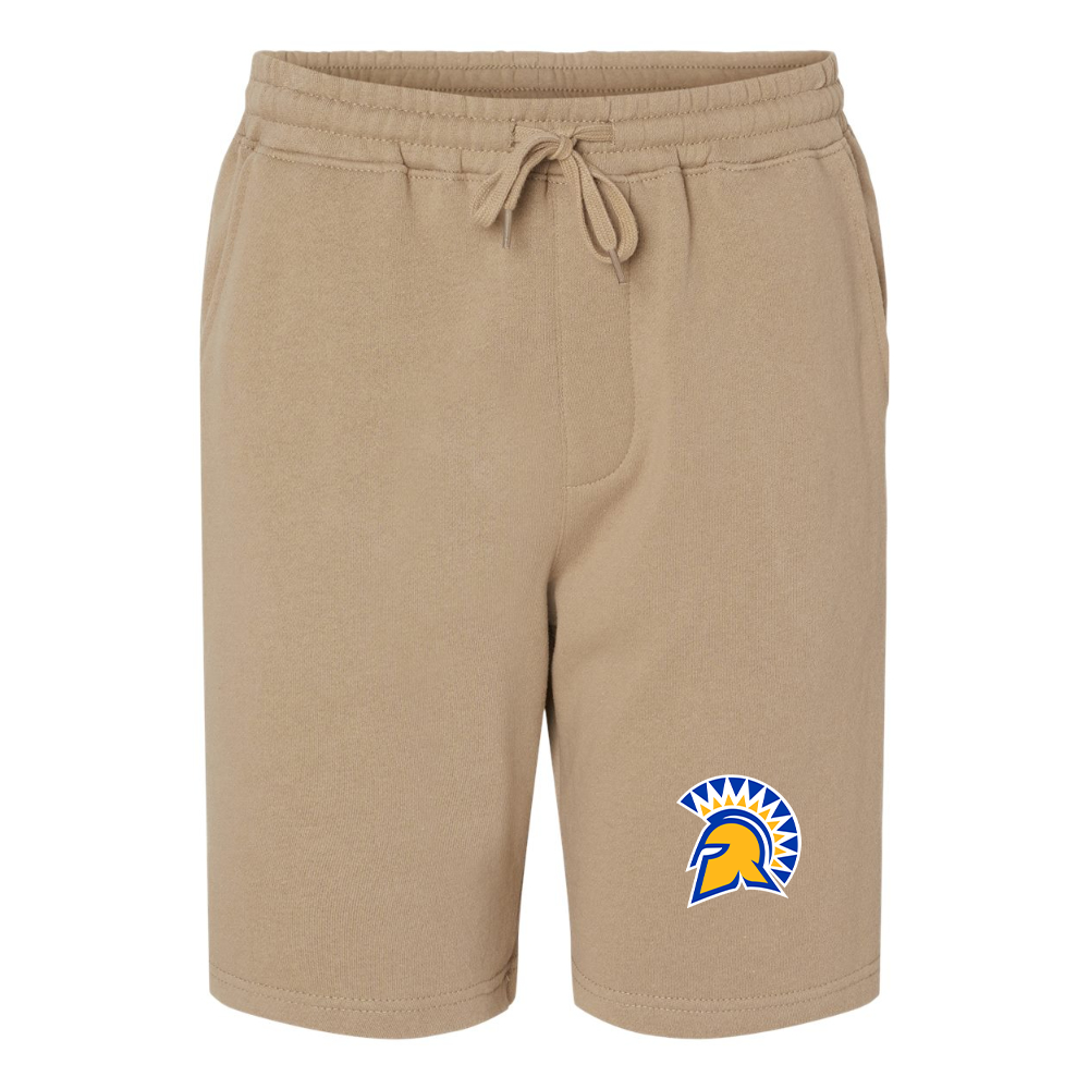 Men's San Jose State Spartans Logo Independent Trading Co Midweight Fleece Shorts