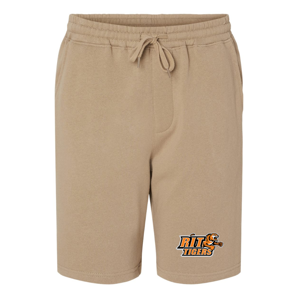 Men's RIT Tigers Logo Independent Trading Co Midweight Fleece Shorts