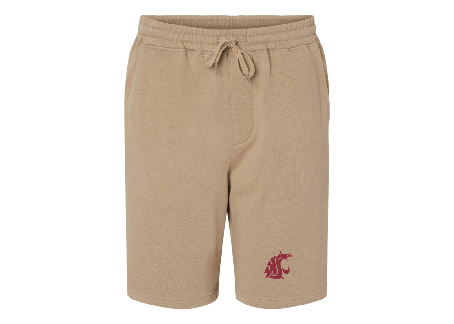 Men's Washington State Cougars Independent Trading Co Midweight Fleece Shorts