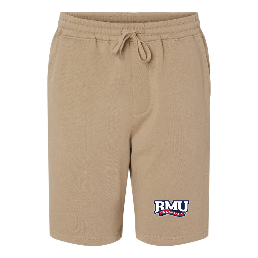 Men's Robert Morris Colonials Logo Independent Trading Co Midweight Fleece Shorts