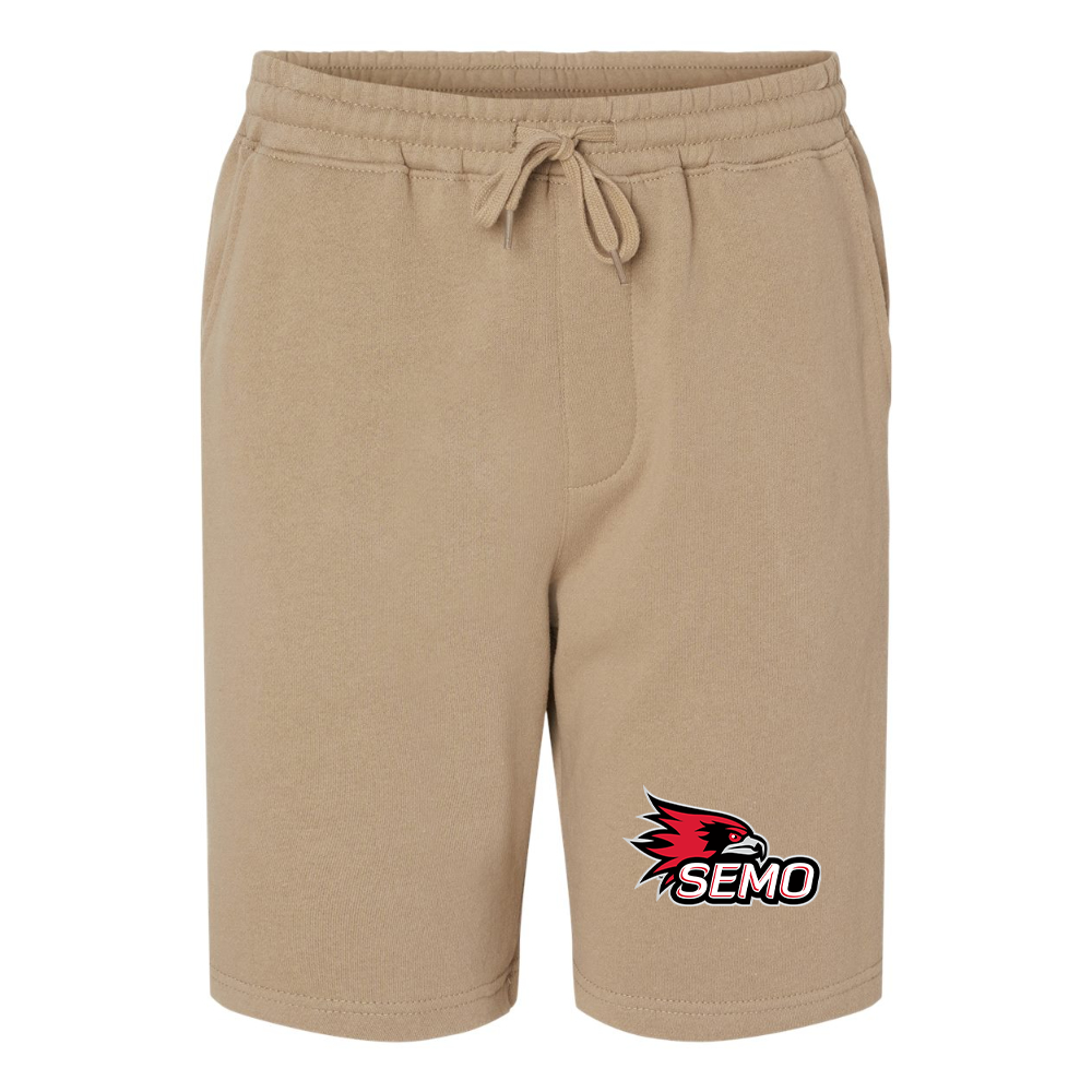 Men's SEMO Redhawks Logo Independent Trading Co Midweight Fleece Shorts