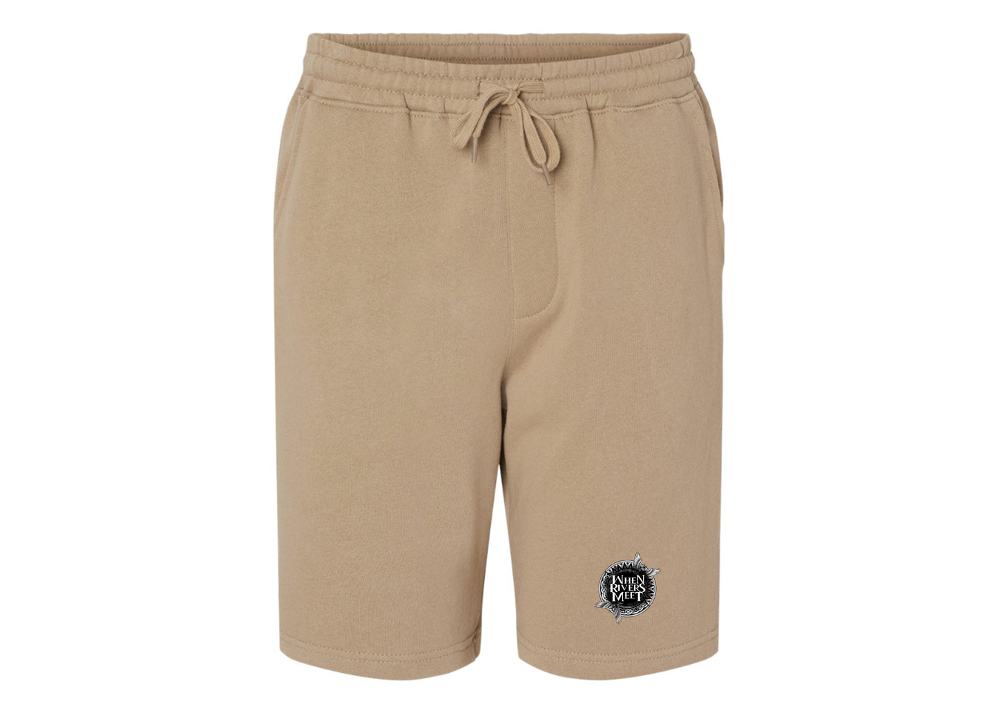Men's When Rivers Meet Independent Trading Co Midweight Fleece Shorts