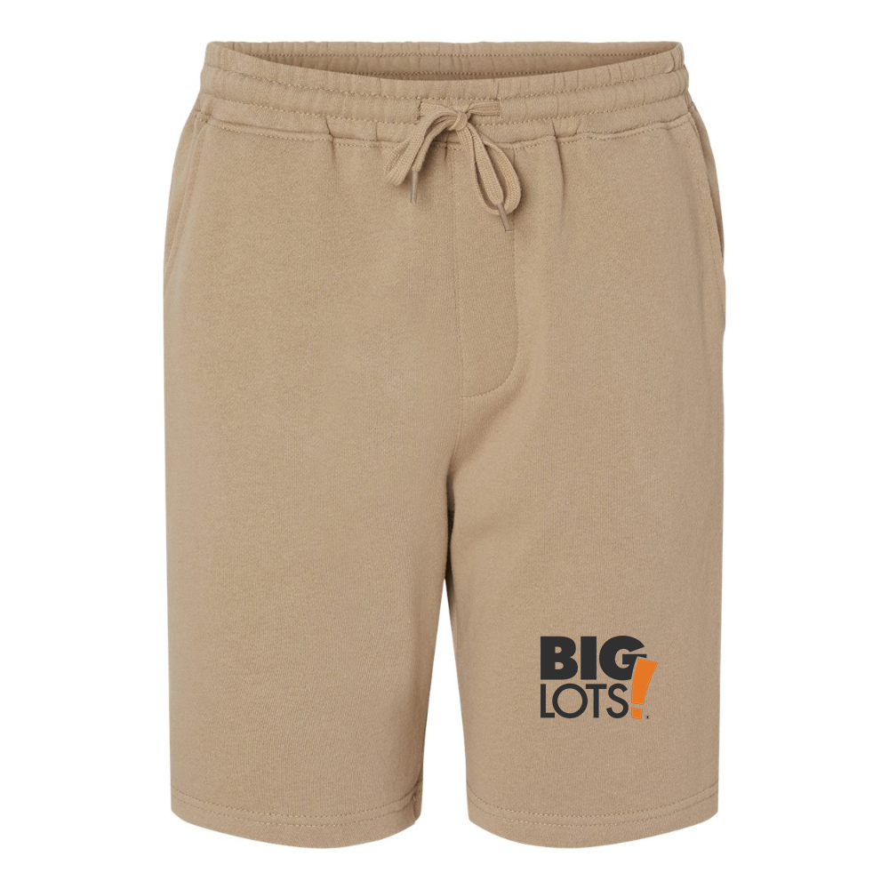 Men's Big Lots Logo Independent Trading Co Midweight Fleece Shorts