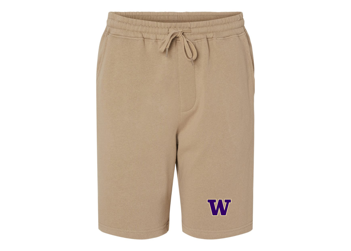Men's Washington Huskies Independent Trading Co Midweight Fleece Shorts