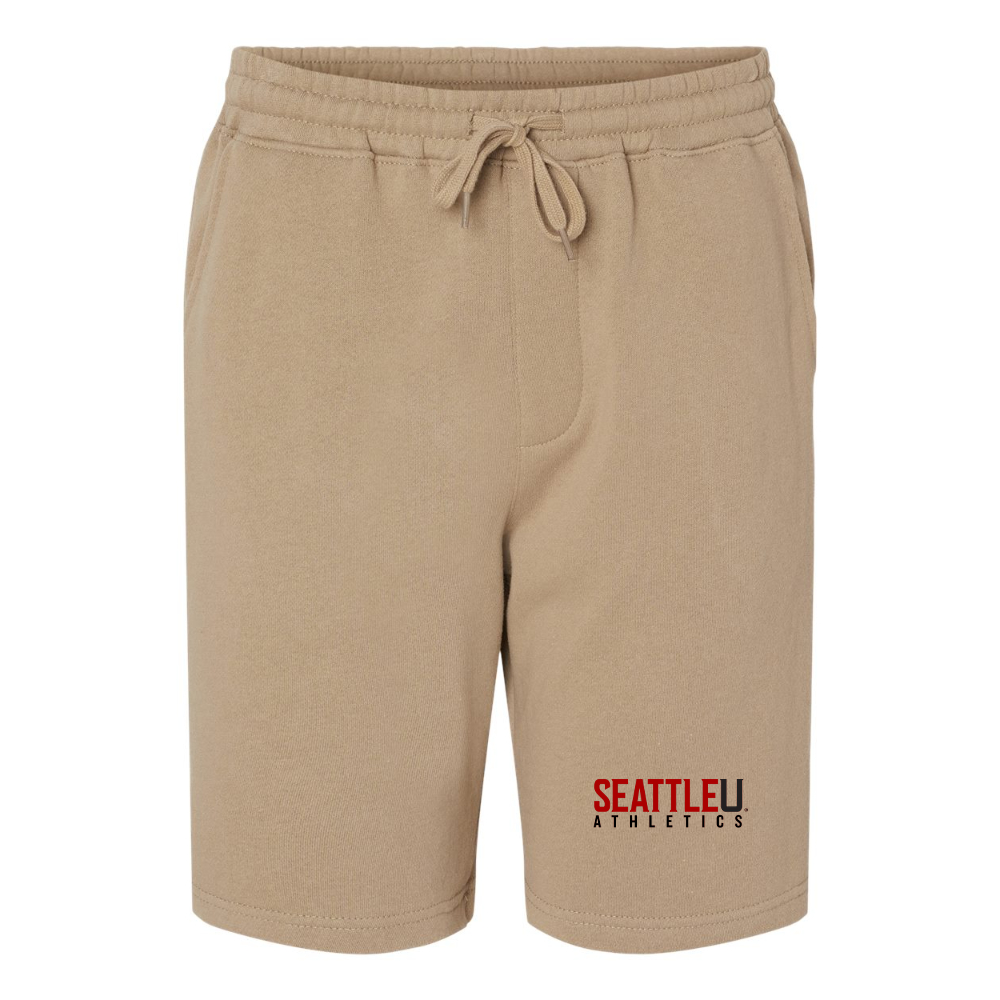 Men's Seattle Redhawks Logo Independent Trading Co Midweight Fleece Shorts