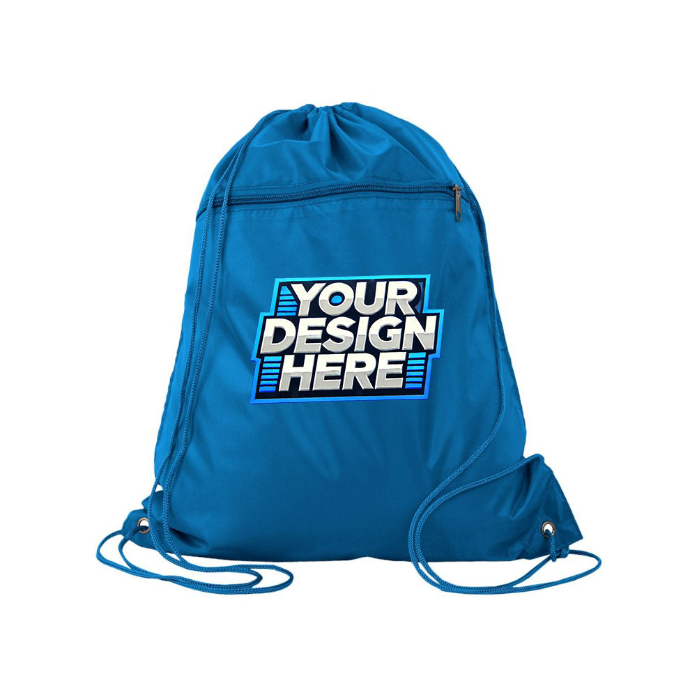 Customize - Q-Tees - Polyester Cinchpack - Q135200