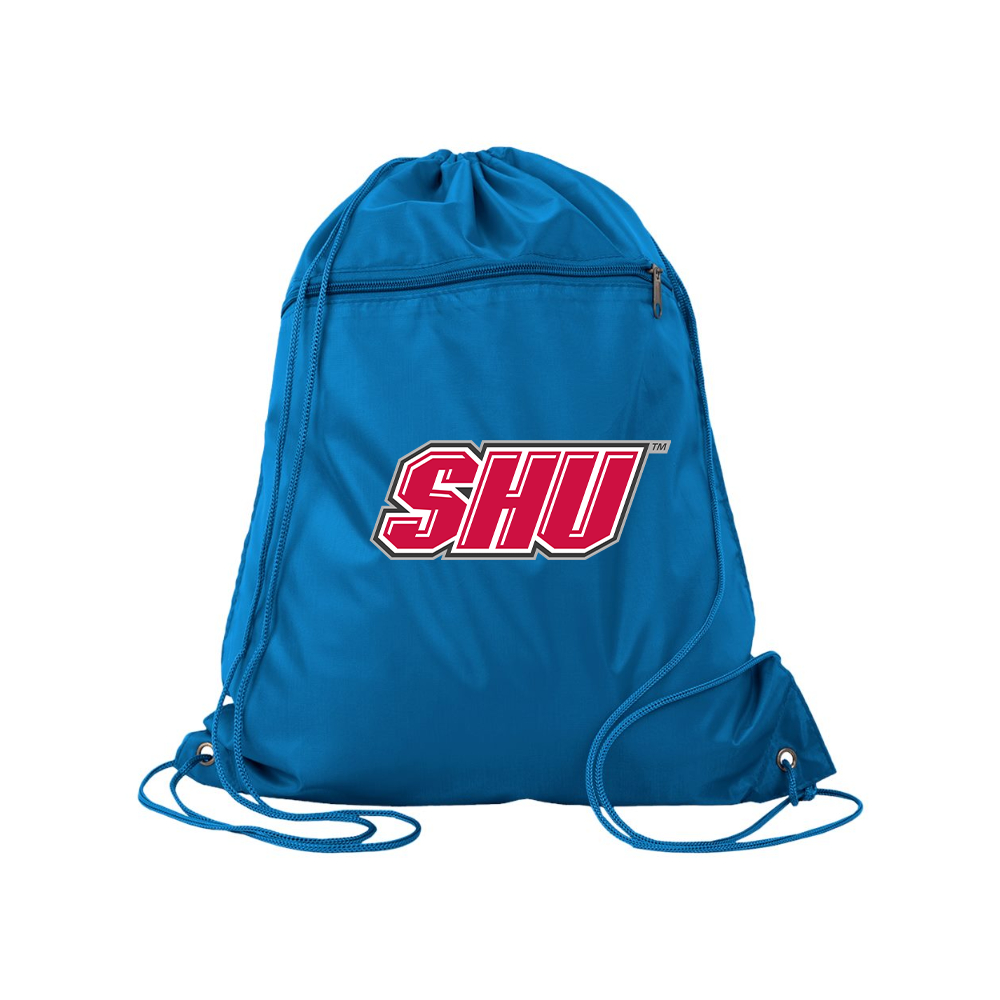 Sacred Heart Pioneers Logo Q-Tees - Polyester Cinchpack