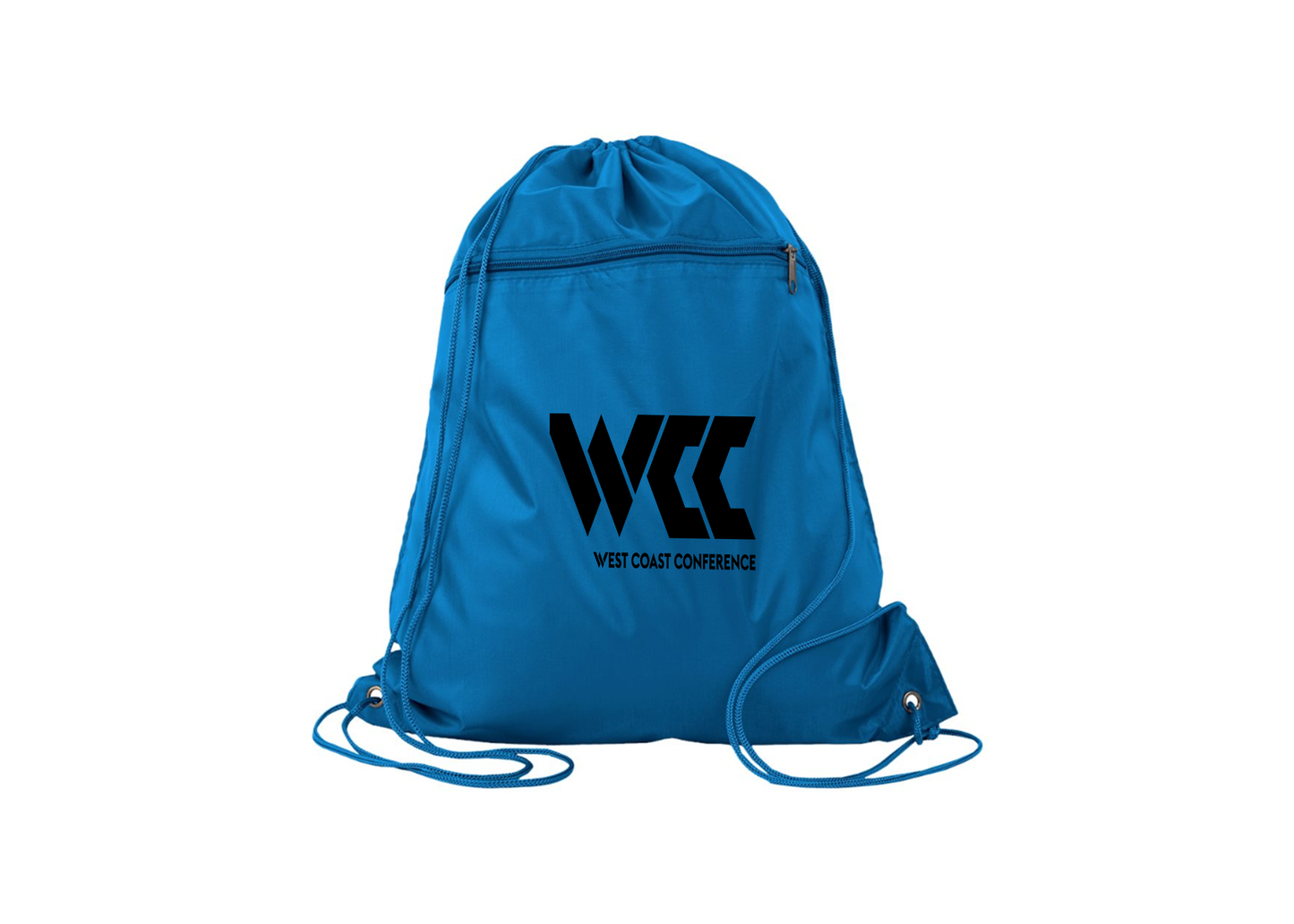 West Coast Conference Q-Tees - Polyester Cinchpack
