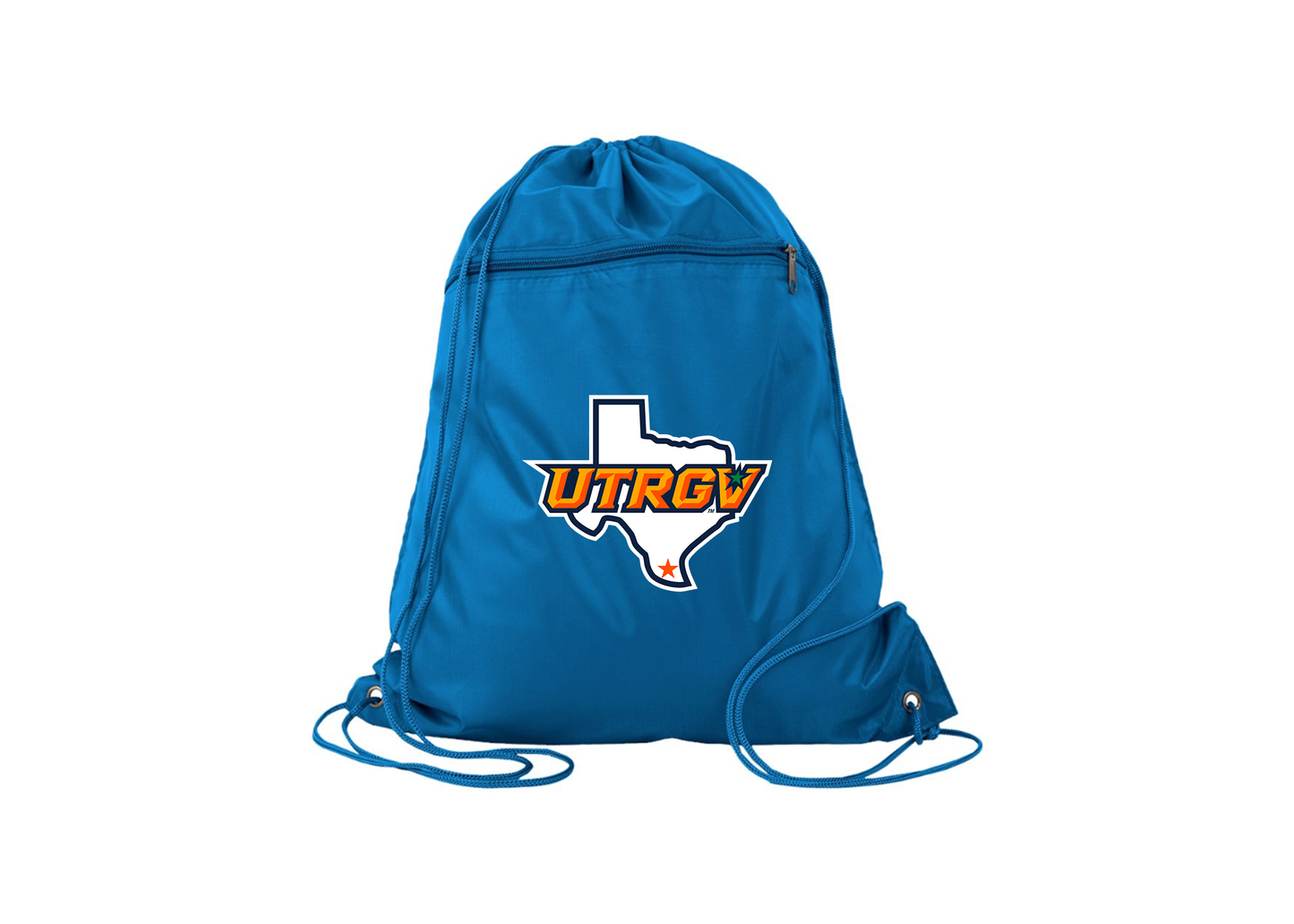 UTRGV Vaqueros Q-Tees - Polyester Cinchpack
