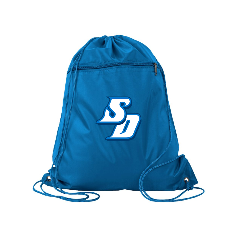 San Diego Toreros Logo Q-Tees - Polyester Cinchpack