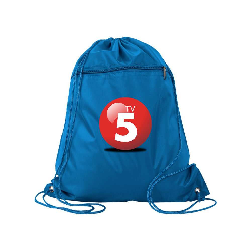 ABC TV5 Logo Q-Tees - Polyester Cinchpack