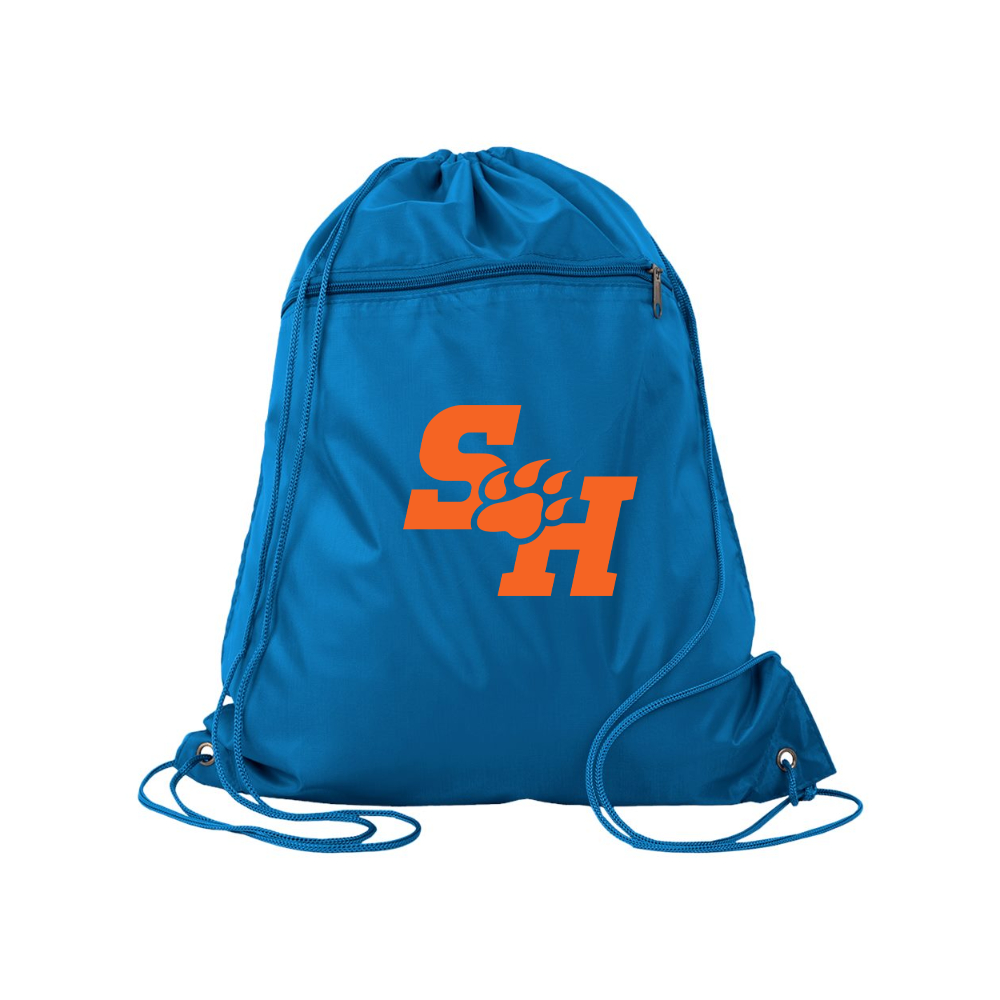 Sam Houston State Bearkats Logo Q-Tees - Polyester Cinchpack