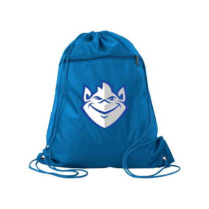 Saint Louis Billikens Logo Q-Tees - Polyester Cinchpack