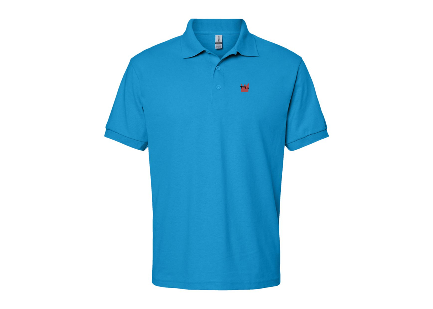 Men's Train Gildan Dry Blend Jersey Polo