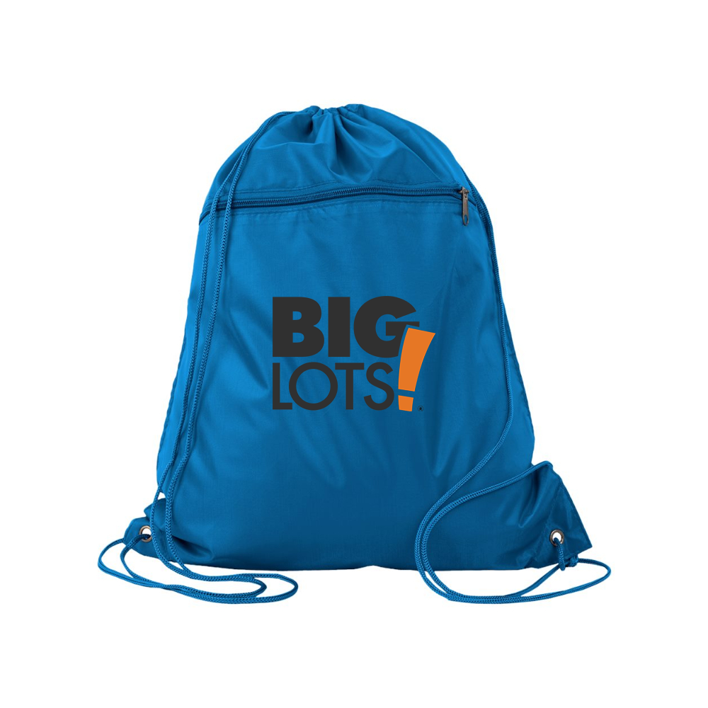 Big Lots Logo Q-Tees - Polyester Cinchpack